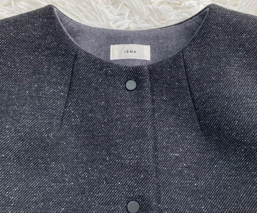 【IENA】イエナ　ボンディングブルゾン