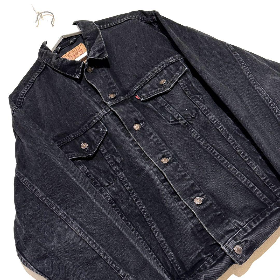 LEVI'S ブラックGジャン70507 USA製 90s ビンテージ 古着 黒
