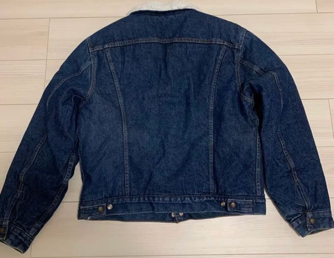 美品　1980s アメリカ製　リーバイス　シェルパ　ジャケット　濃紺