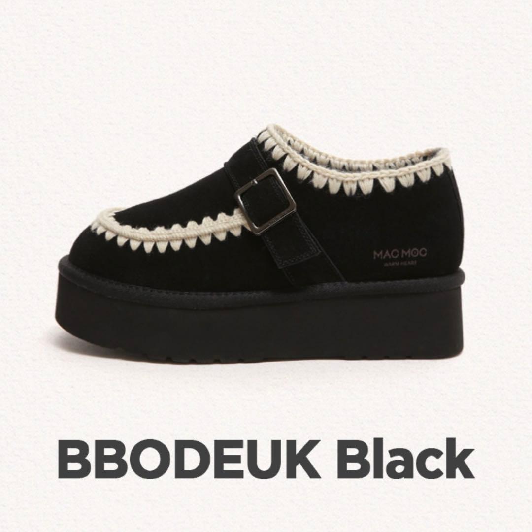MACMOC Bbodeuk ソフトレザー防寒シューズ