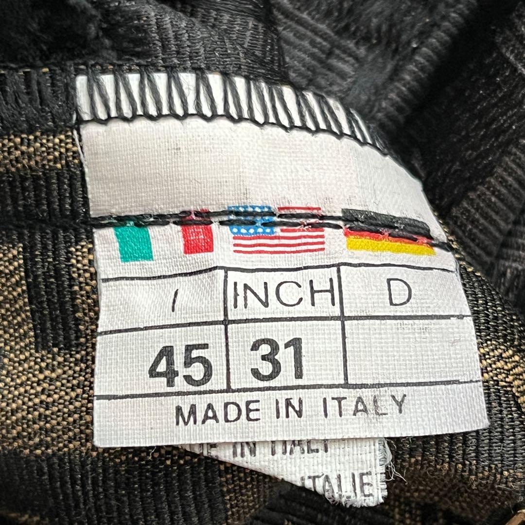 美品✨FENDI フェンディ ジャガード パンツ FF ズッカ 総柄