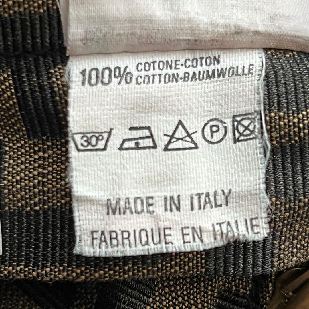 美品✨FENDI フェンディ ジャガード パンツ FF ズッカ 総柄