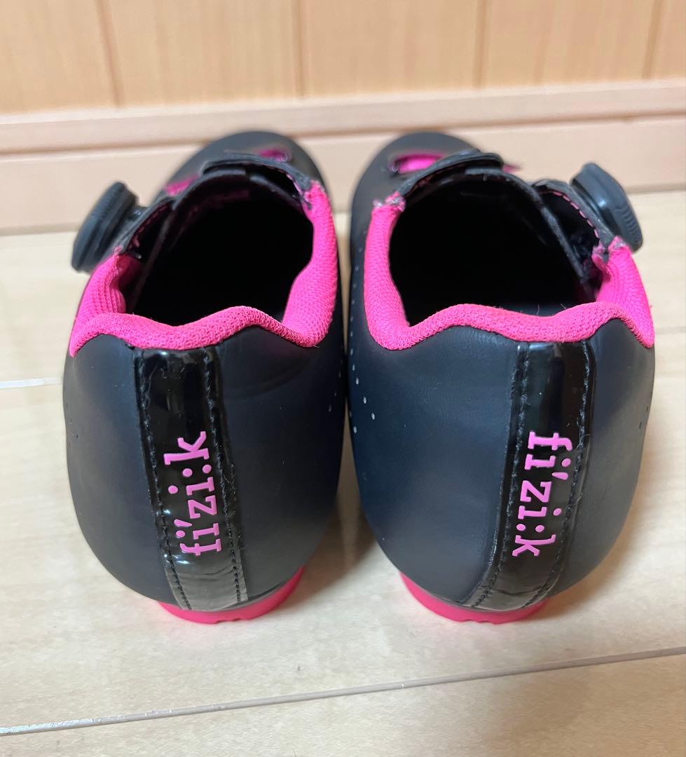 fizik フィジーク テンポ ブラックピンク サイクル シューズ 23cm 箱
