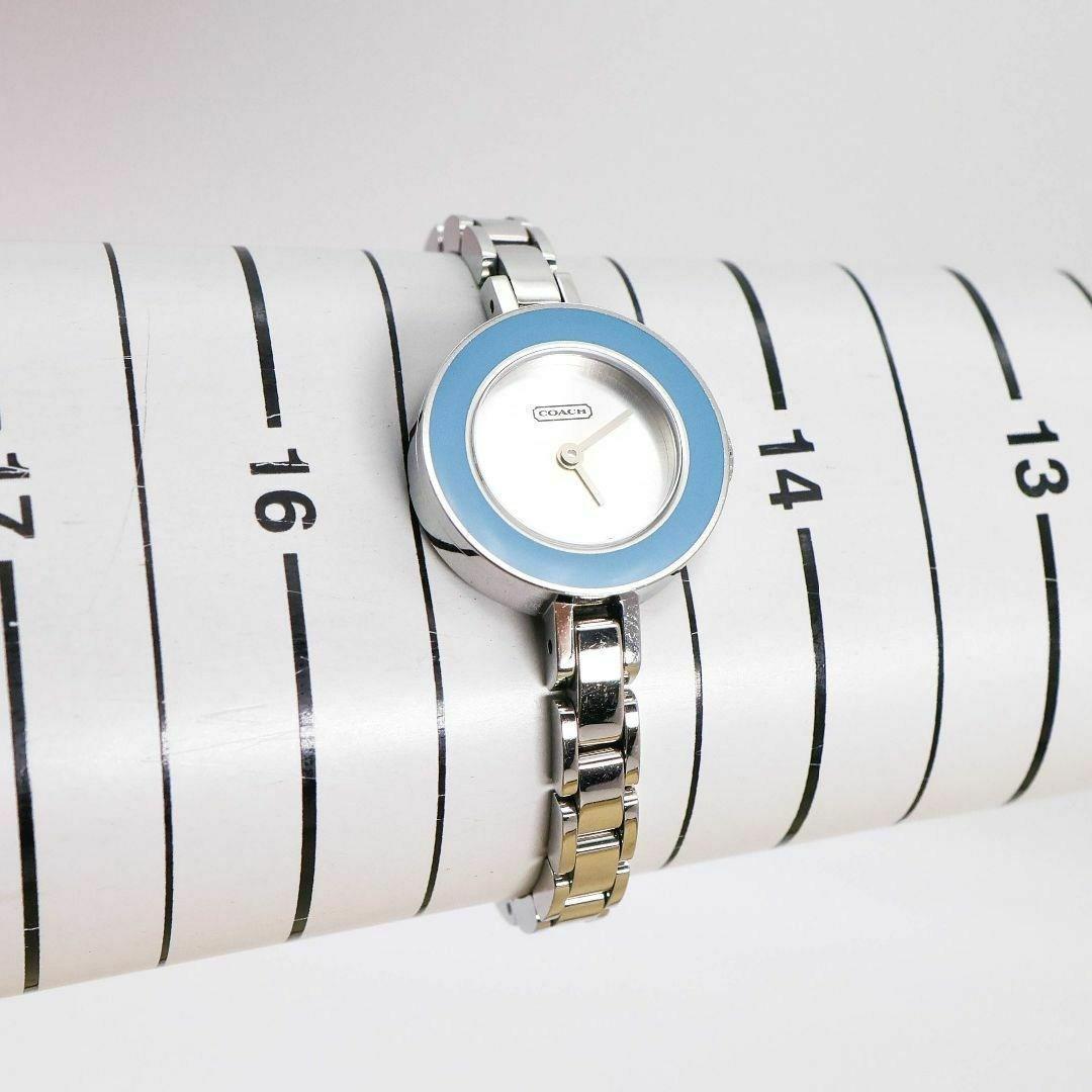稼働 COACH 腕時計 チェンジベゼル 新品電池 レディース 外箱 2159