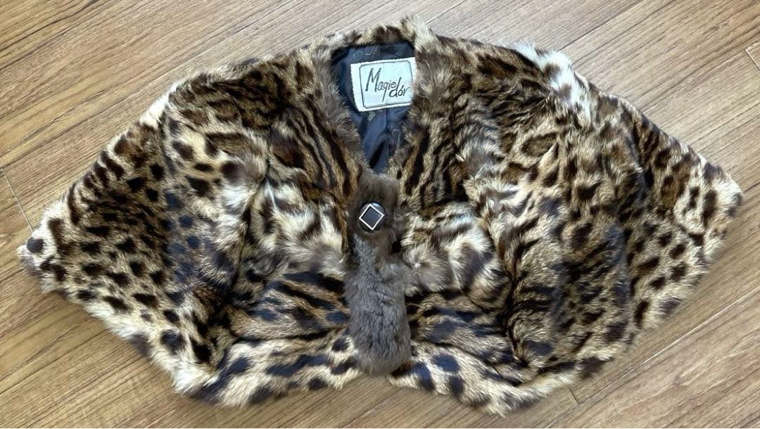 値下げ❗️Maqie dor ボレロ　毛皮　ミンク　ファーコート　レディース