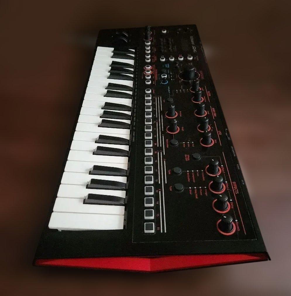 Roland JD-Xi シンセサイザー 37鍵❇️電源ケーブル・マイク・元箱付