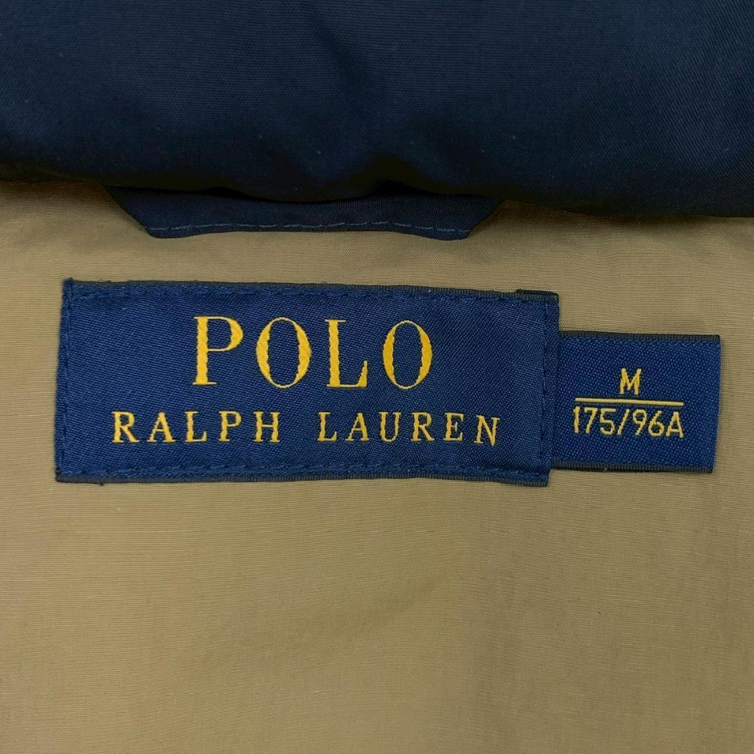 ポロラルフローレン ダウンベスト 肉厚 2way ネイビー M　D937