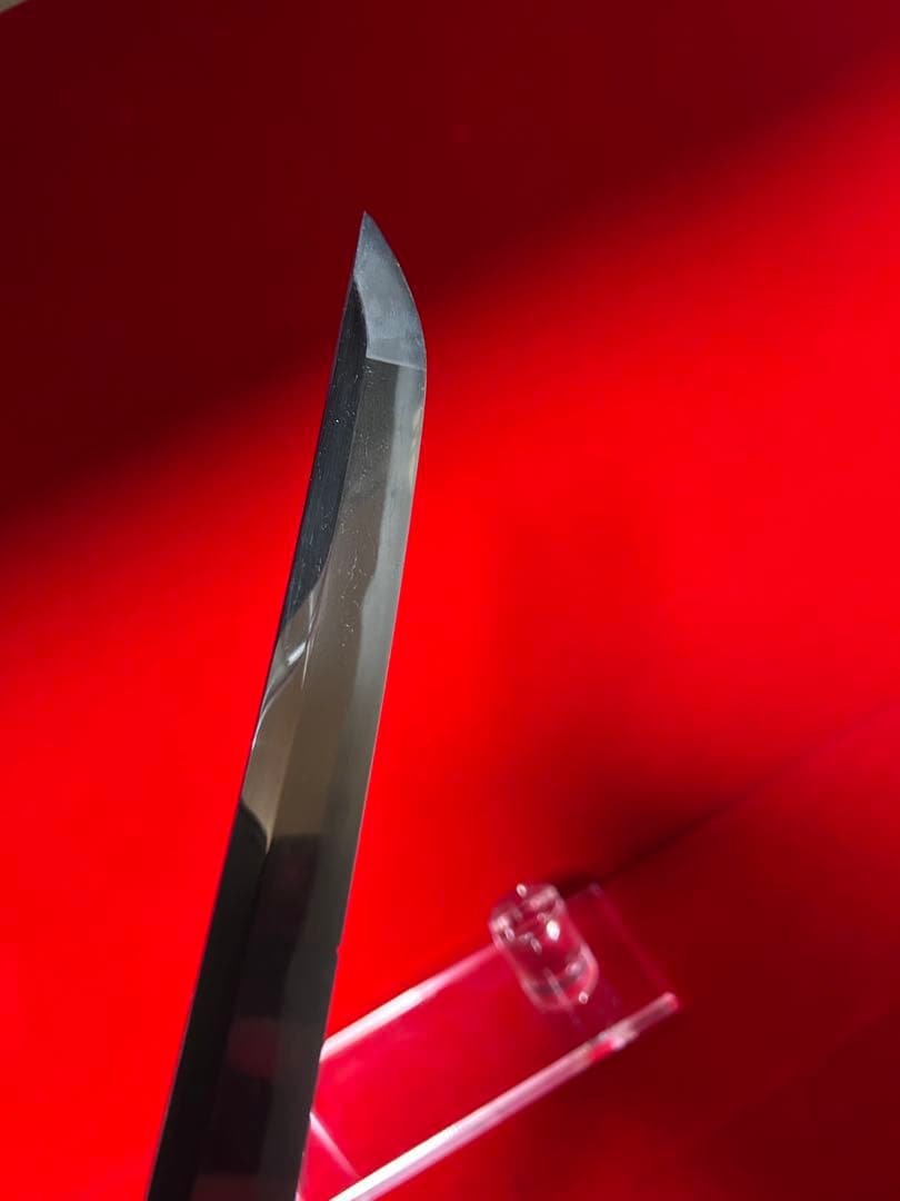 01564 包丁　マグロ包丁　完全手研　天然砥石研　切味抜群　鞘有り　未使用品