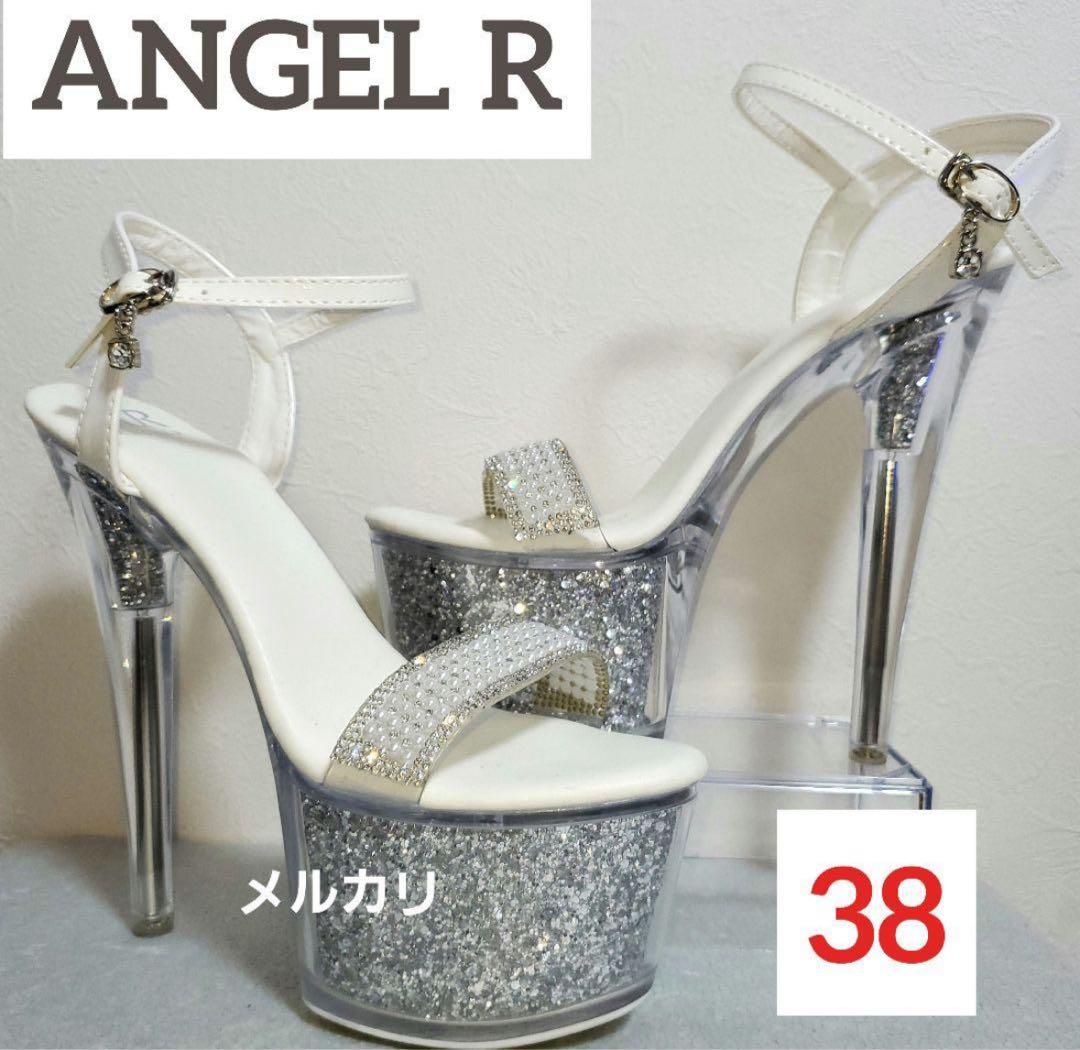 ANGEL R グリッターサンダル 38サイズ