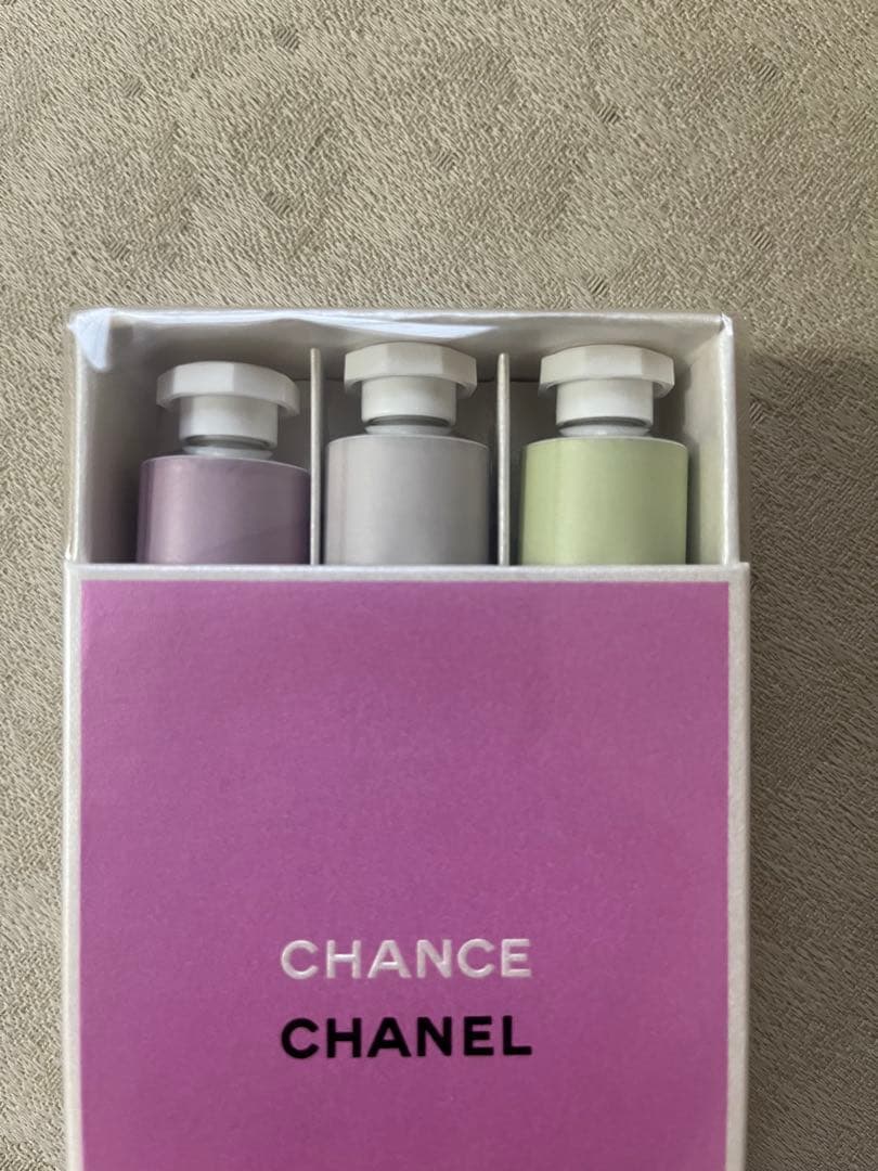 CHANEL シャネル CHANCE ハンドクリーム 3本セット