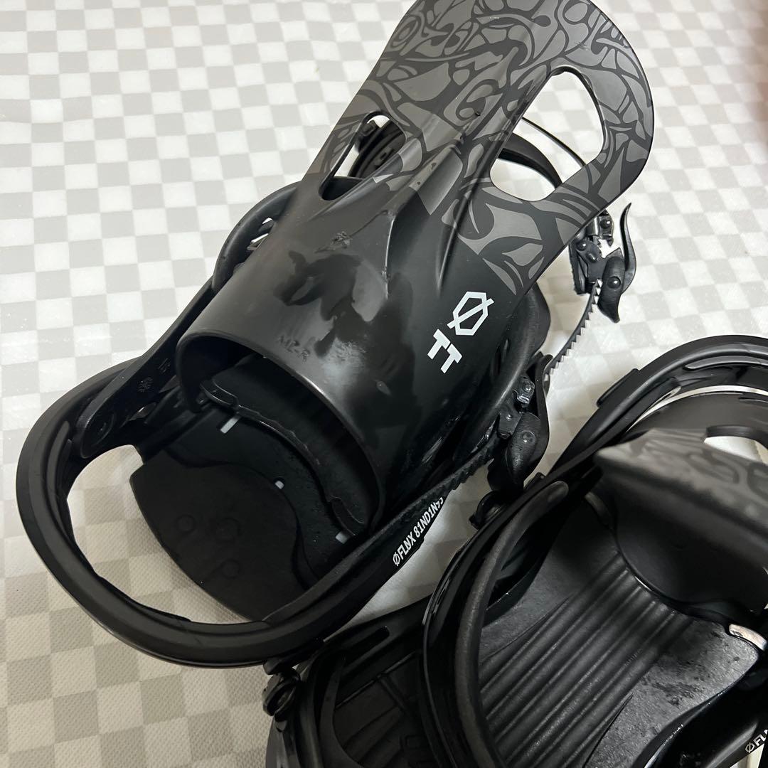 FLUX TT スノーボードビンディング 黒/グレー
