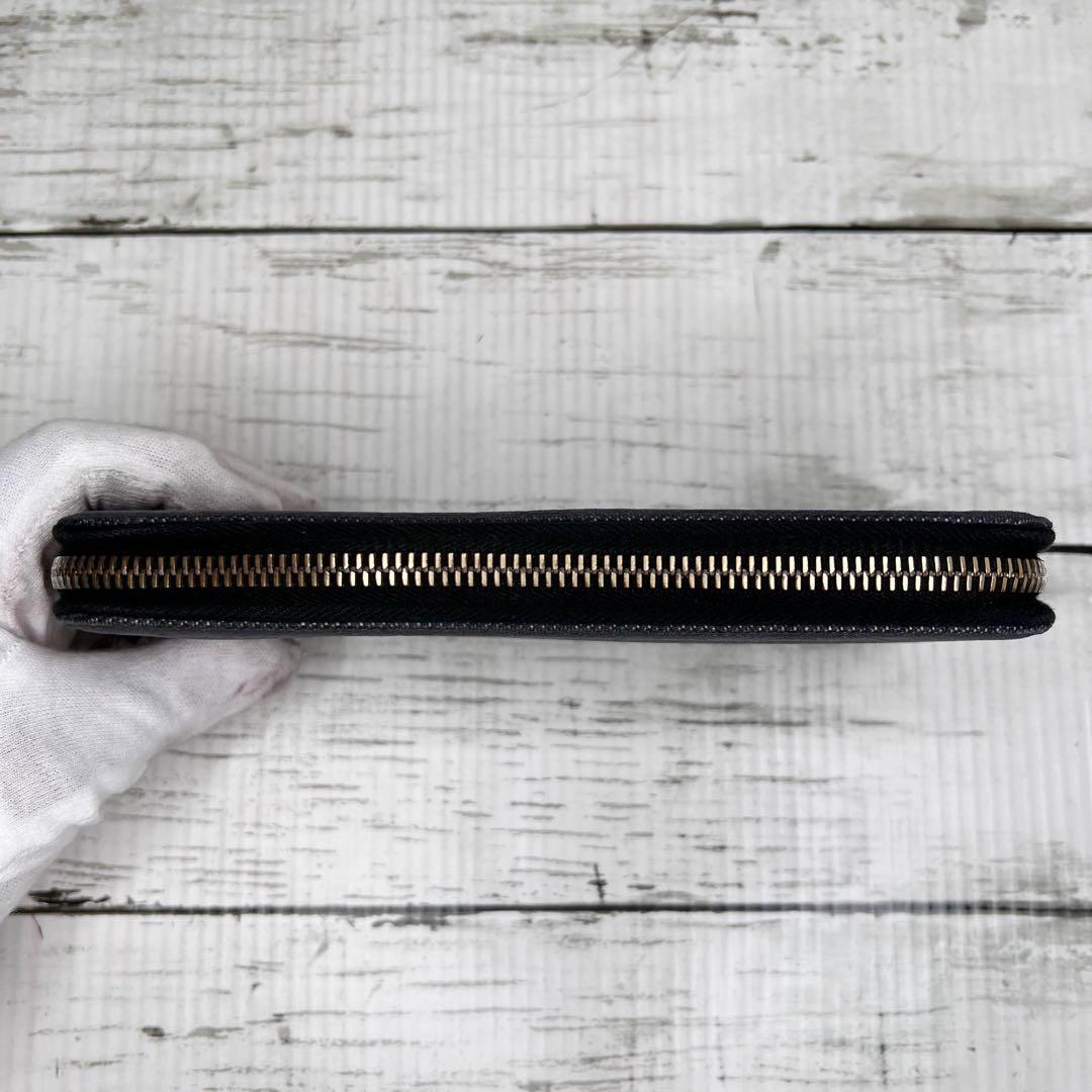 BVLGARI ブルガリ ロゴマニア 長財布 ラウンドファスナー