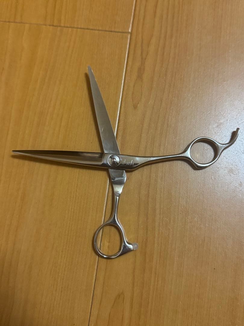 プロ用　ステンレススチール 散髪用シザー　ハマグリ　6インチ
