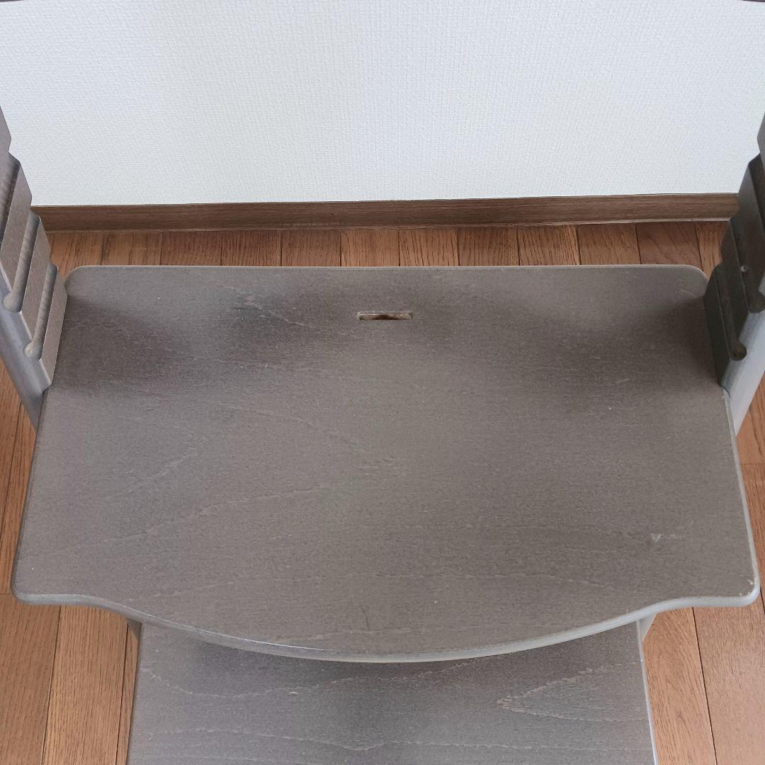 【美品】ストッケ　トリップトラップ　ヘイジーグレー