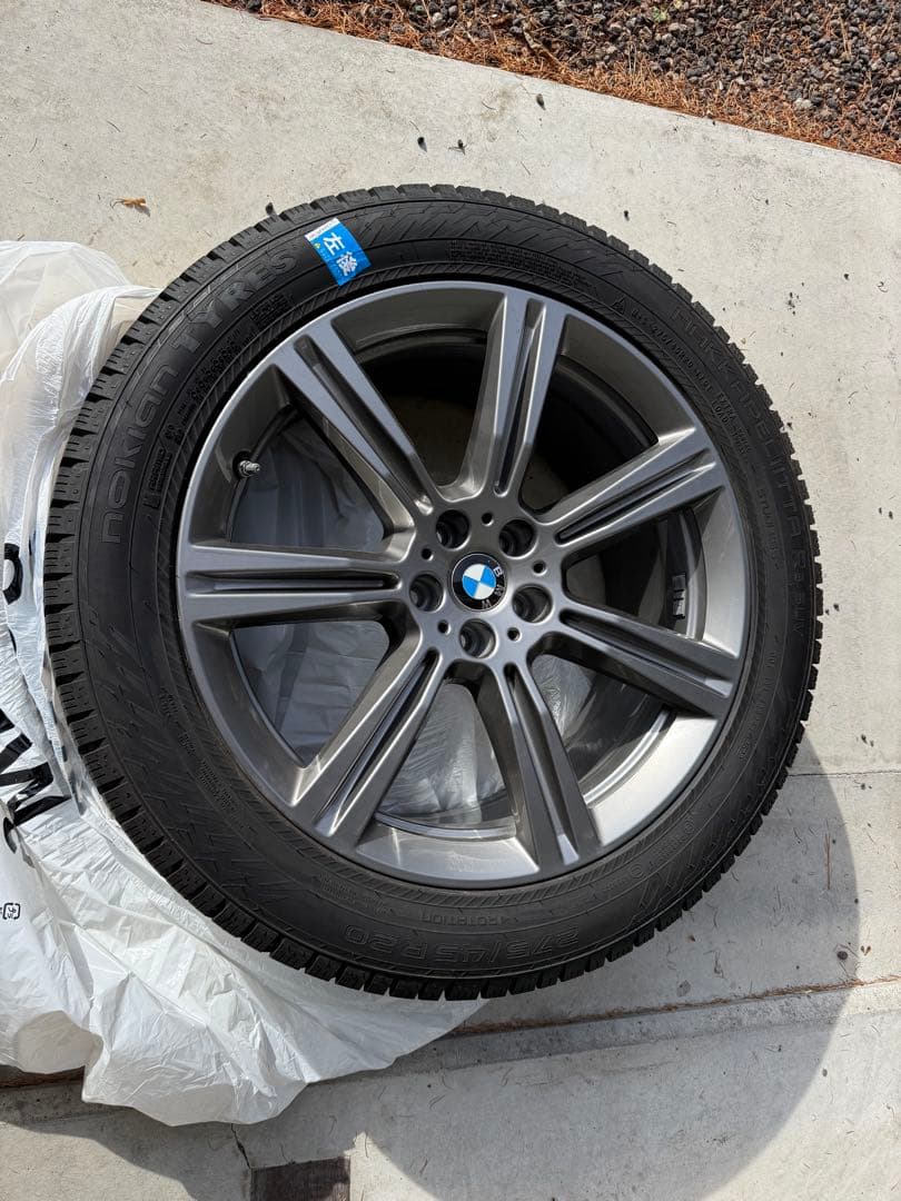  X5 M60 純正スタッドレスタイヤセット　275/45R20
