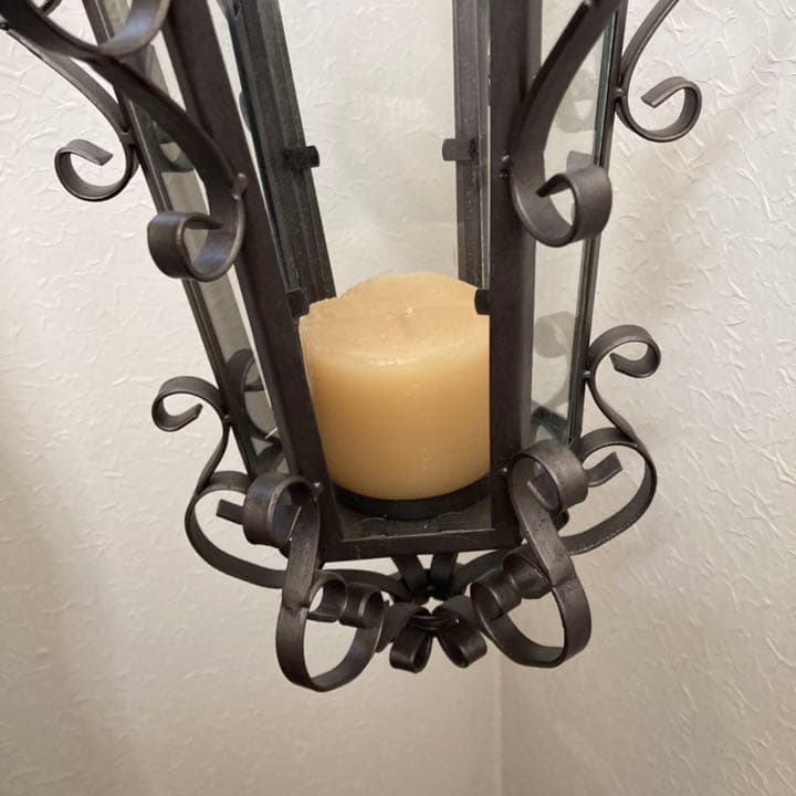 新品 アンティーク ランタン シェード