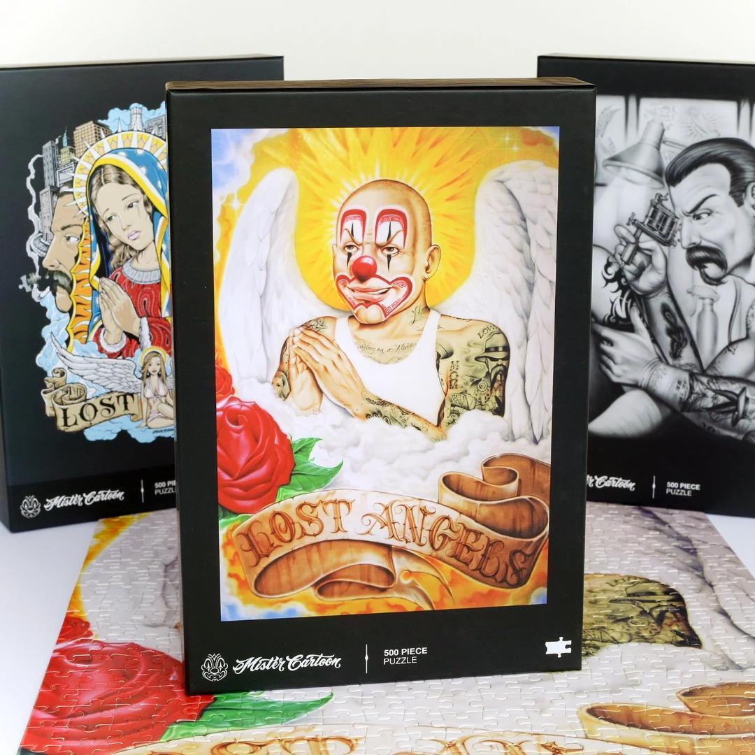 ミスターカートゥーン パズル バンドル エアーフレッシュナー セット 芳香剤