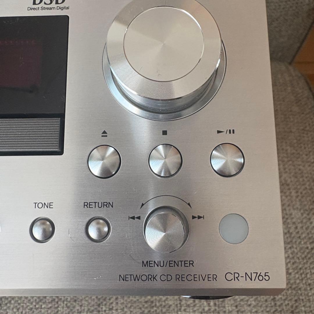 【完動品】ONKYO CR-N765 ネットワークCDレシーバーハイレゾ音源対応