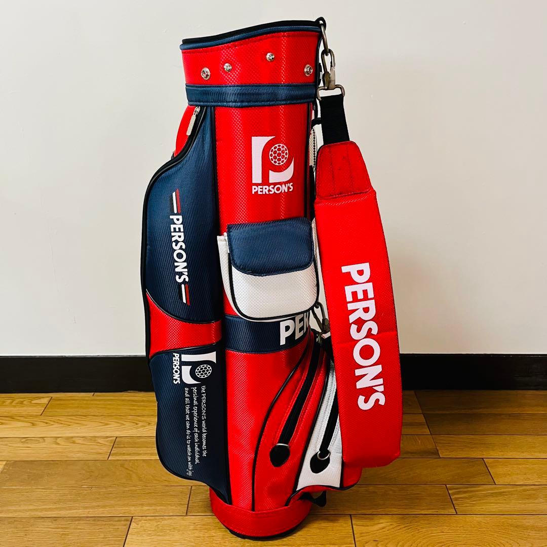 PERSON`S パーソンズ ゴルフバッグ・キャディバッグ　送料込み