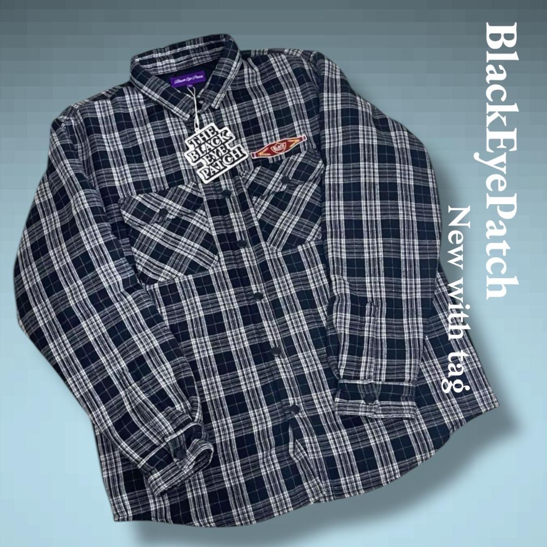 WurtS新品 ブラックアイパッチ キルティングカバーオール