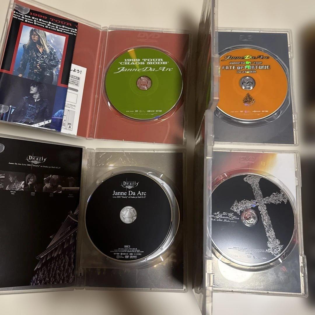 Janne Da Arc 全種コンプリートLIVE DVD バラ売り不可