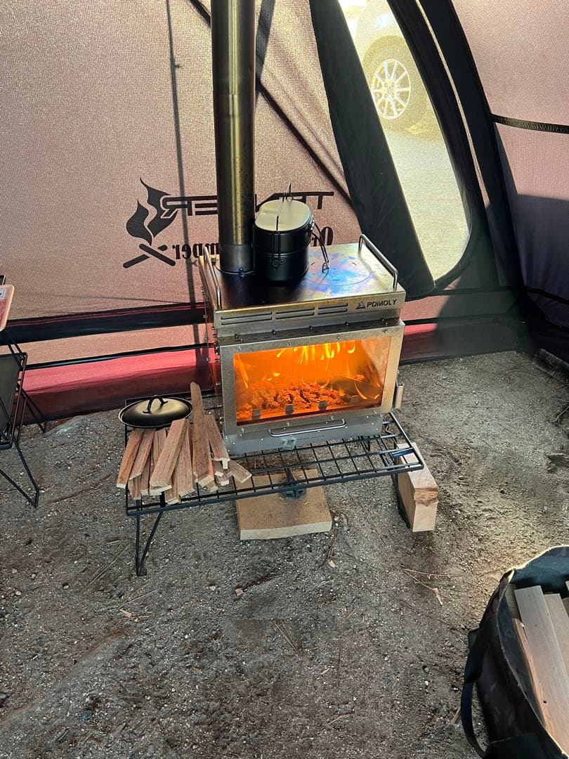 POMOLY ポモリー　Dweller Max Ti 3 チタン薪ストーブ