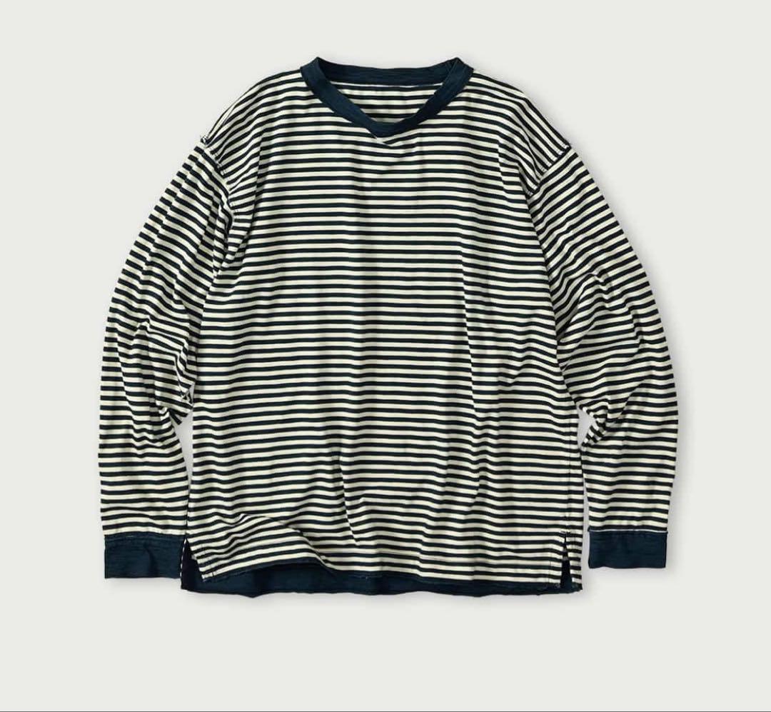 45R スーピマ天竺の908オーシャンTシャツ（インディゴ）