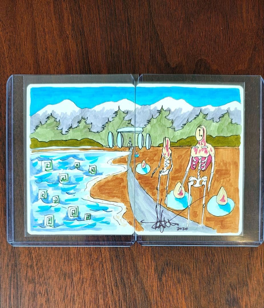 MTG　Blue Mana Battery AP　アーティストプルーフ　アート