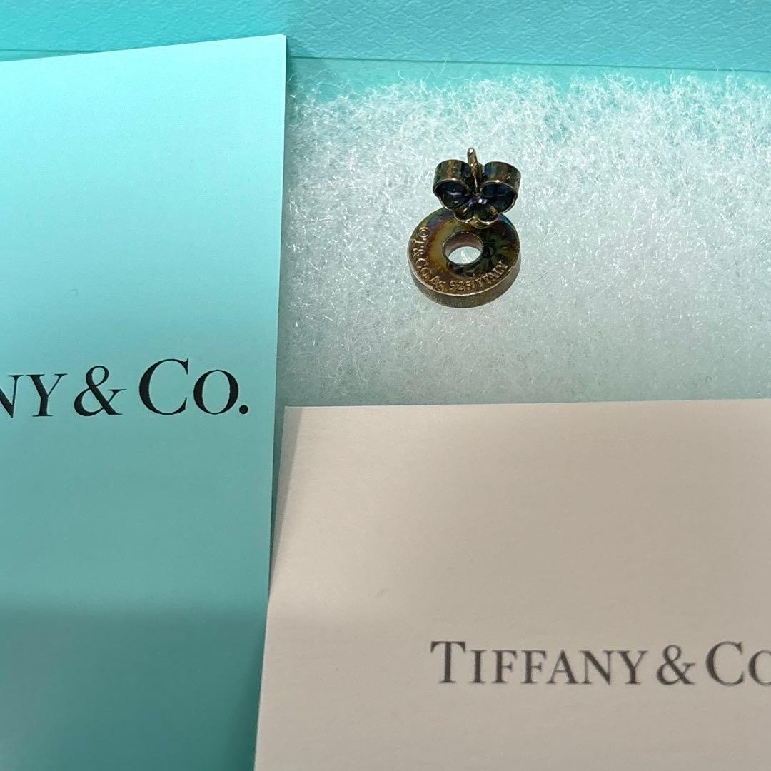 ⭐️Tiffany & Co. ピアス ラウンド　サークル　T&CO シルバー片耳