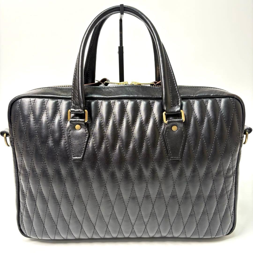 【日本製】COSTOM WORKS ZON レザー ブリーフケース 2way