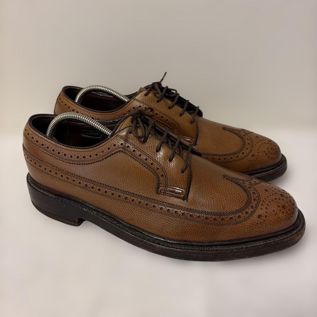 【70's 】Imperial Kenmoorウィングチップ 26.5 ブラウン