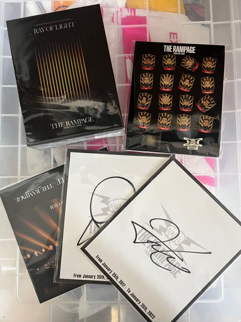 THE RAMPAGE RAY OF LIGHT 吉野北人 藤原樹 サイン特典