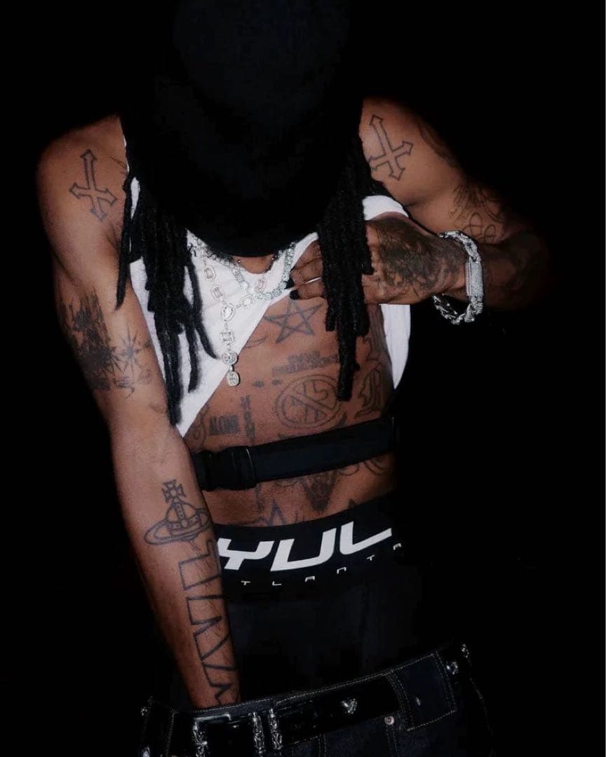 Playboi Carti YVL OPIUM ボクサーパンツ 2枚組