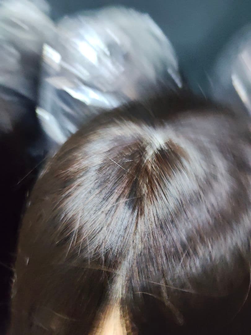 【7体セット】美容師国家試験 カットウィッグ 50B 人毛MIX