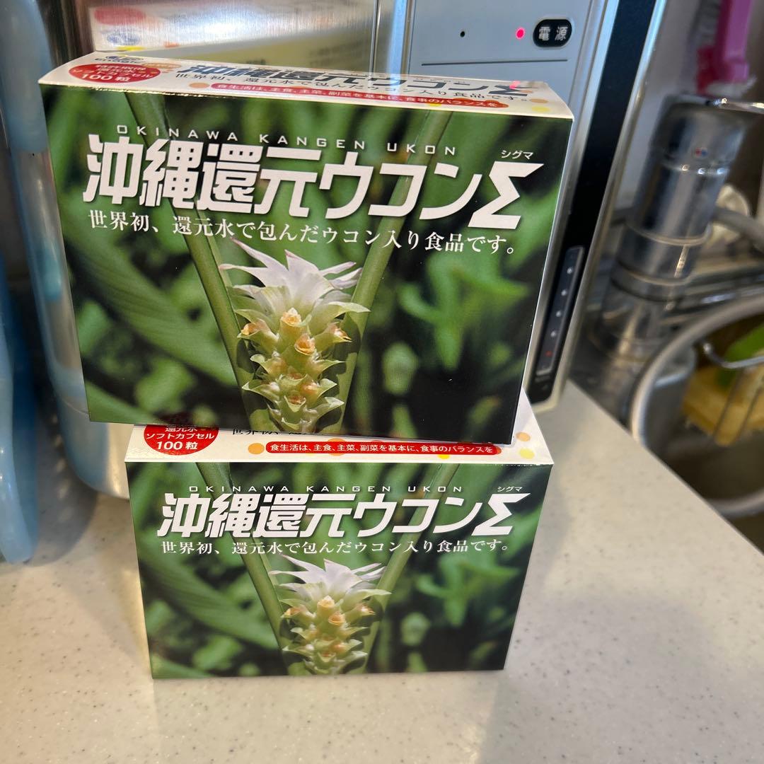 沖縄還元ウコンΣ シグマ 100粒 2箱セット