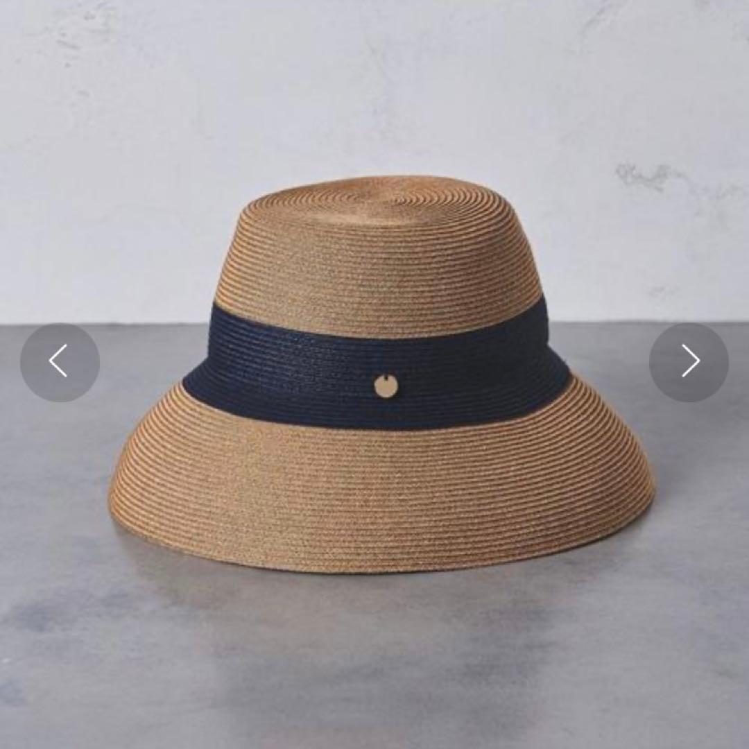 【新品タグ付】UNITED ARROWS ペーパーハット ネイビー UV 40%