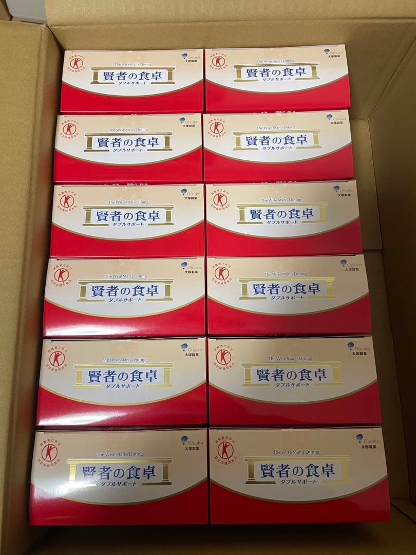 大塚製薬 賢者の食卓 ダブルサポート 6g×30包　12個