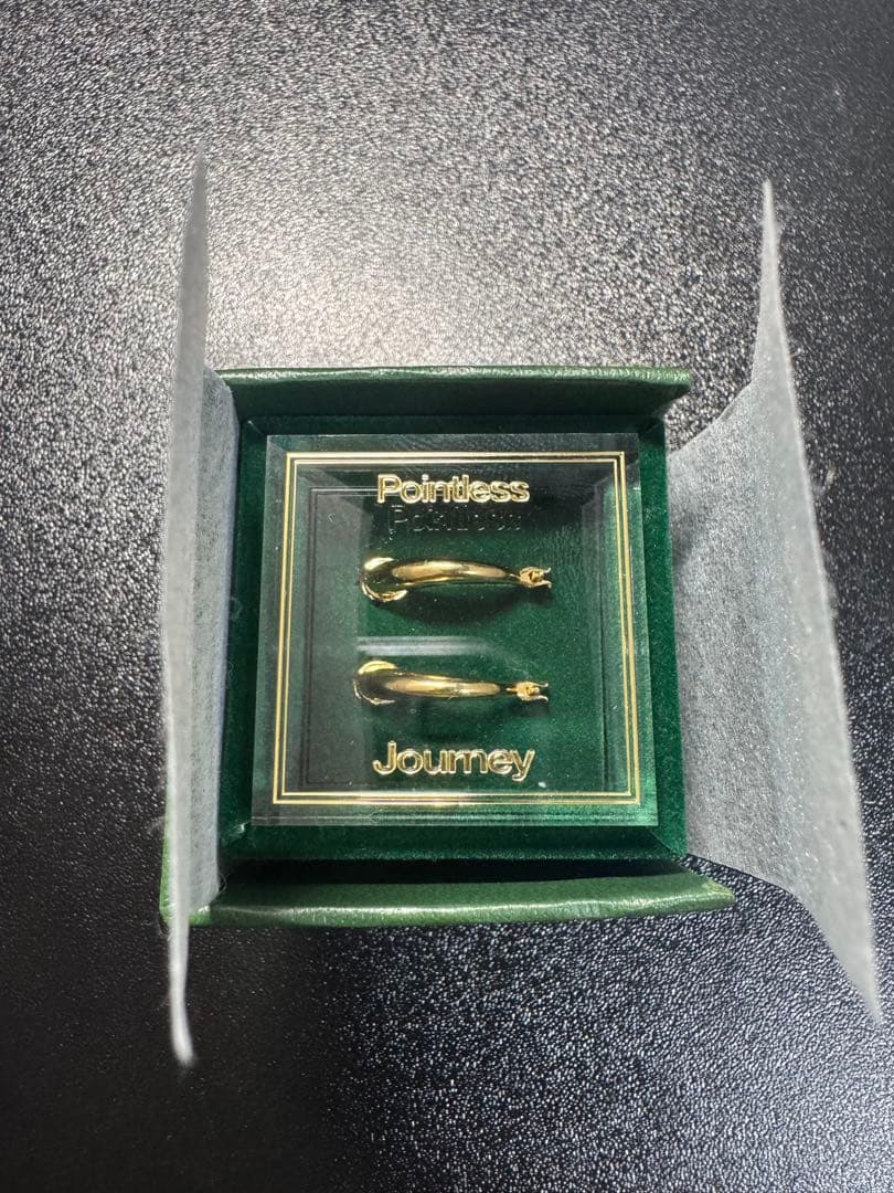 pointless journey EAR RING PJLOGO ゴールド