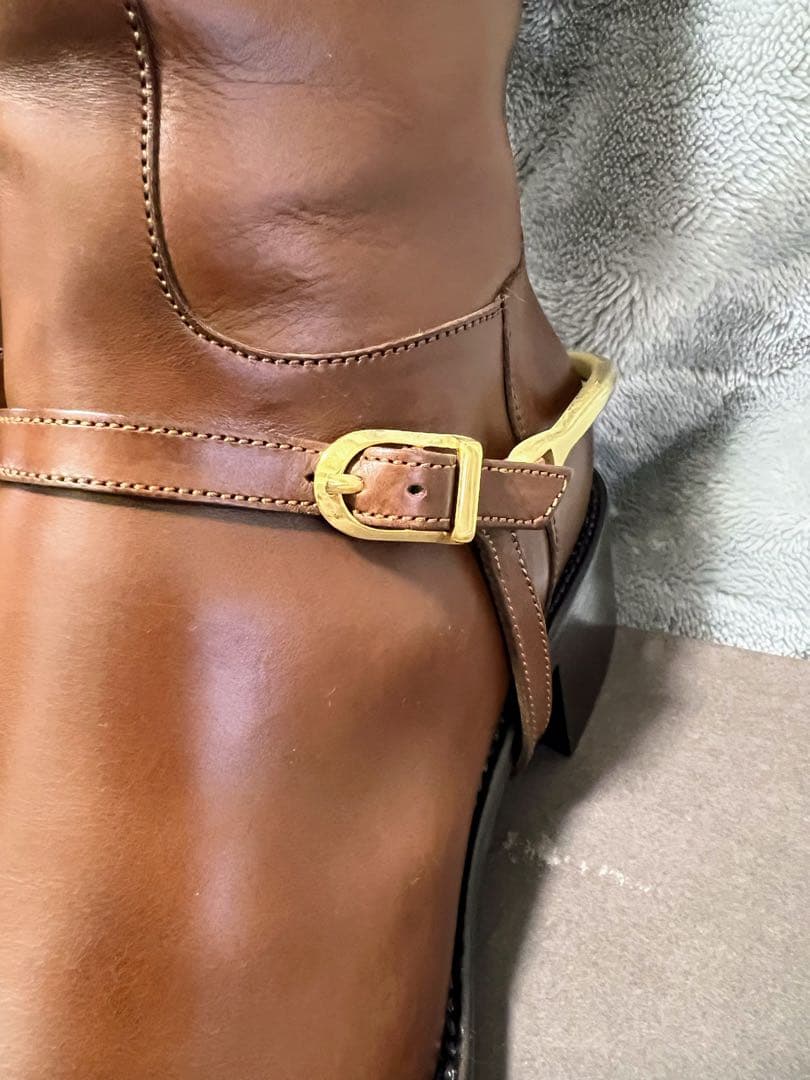 SARTORE（サルトル）ロングブーツ/ブラウン/サイズ37/