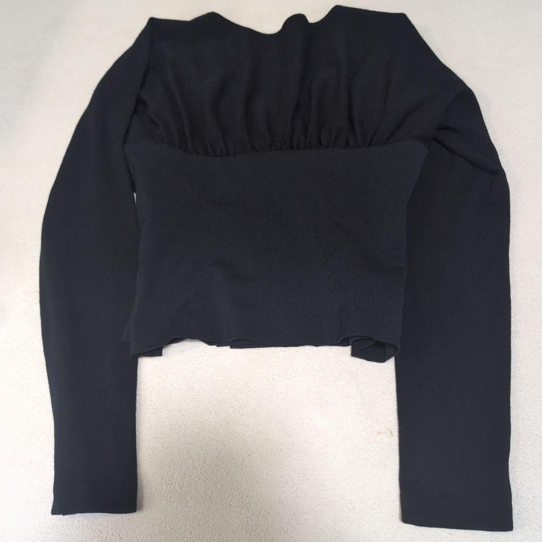 Dolce & Gabbana 短丈異素材組み合わせブラウス オンワード90s〜