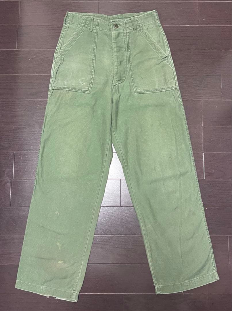 60s us army ベイカーパンツW30L33