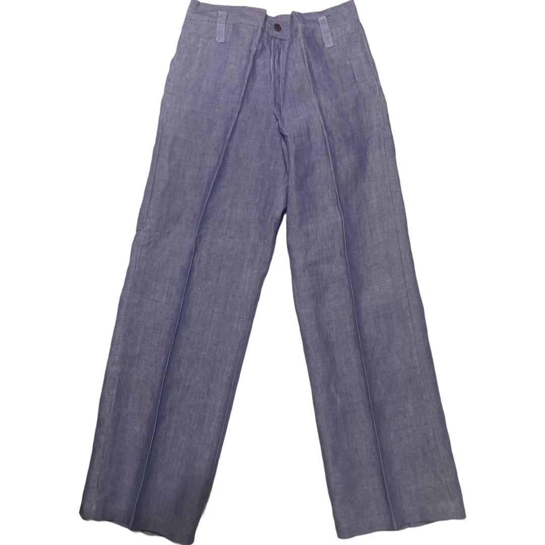 60s フランス軍 ラミーリネンパンツ デッドストック！