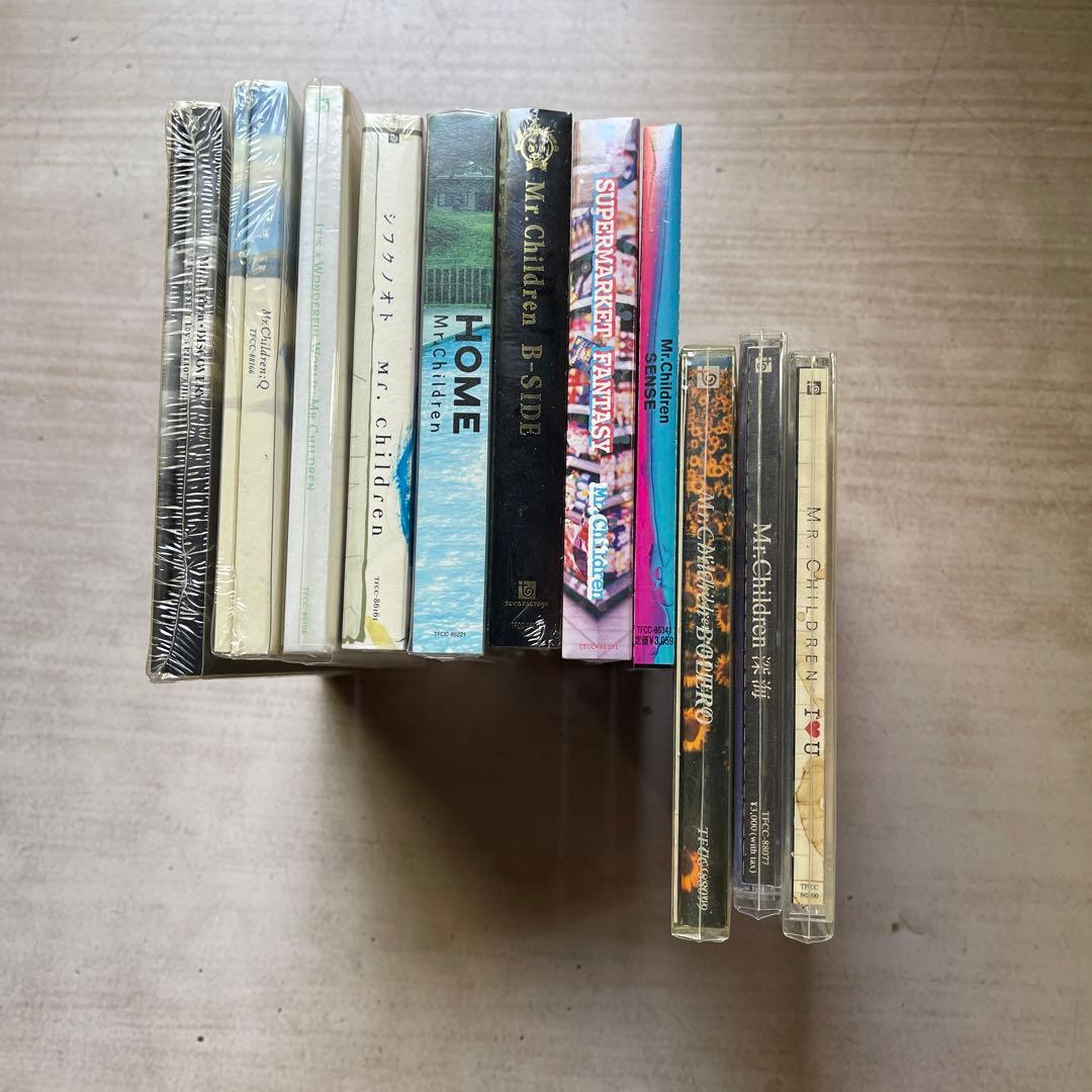 Mr.CHILDREN CDアルバムセット11枚(未開封品8枚、美品3枚)