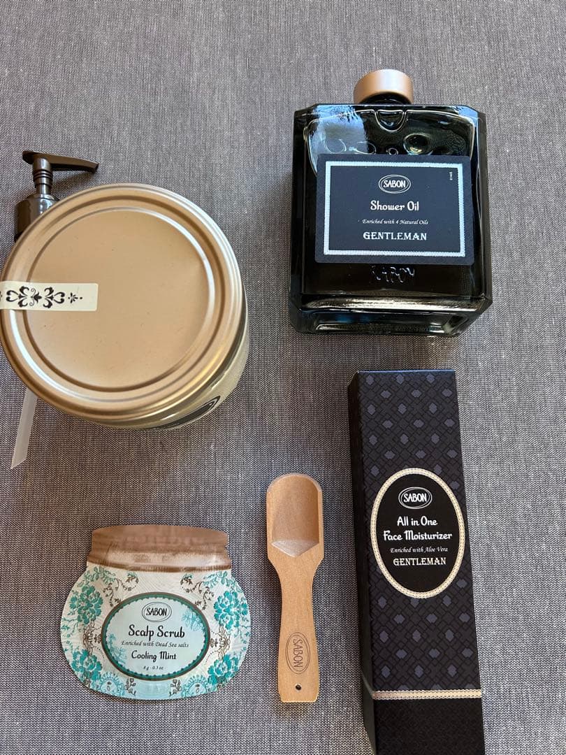 新品SABONサボンGENTLEMANジェントルマンボディスクラブ