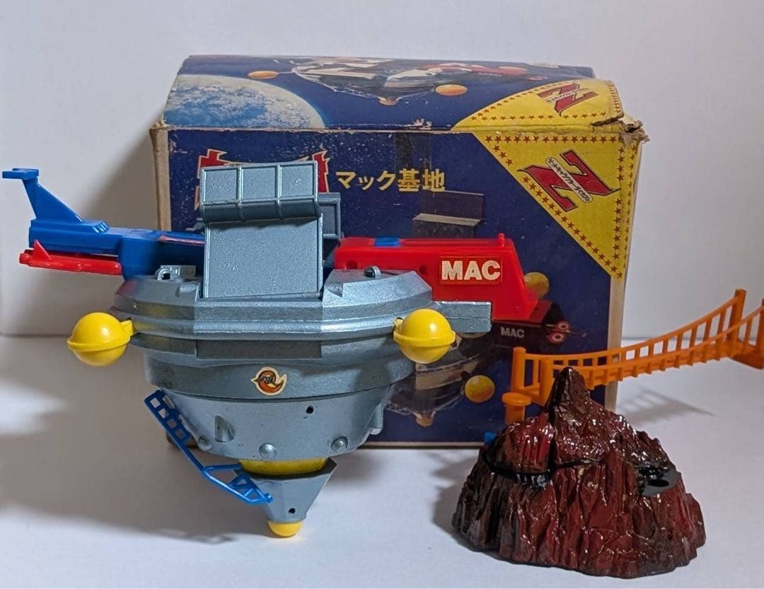 ウルトラマンレオ マック基地 タカトク Z合金 当時物 希少