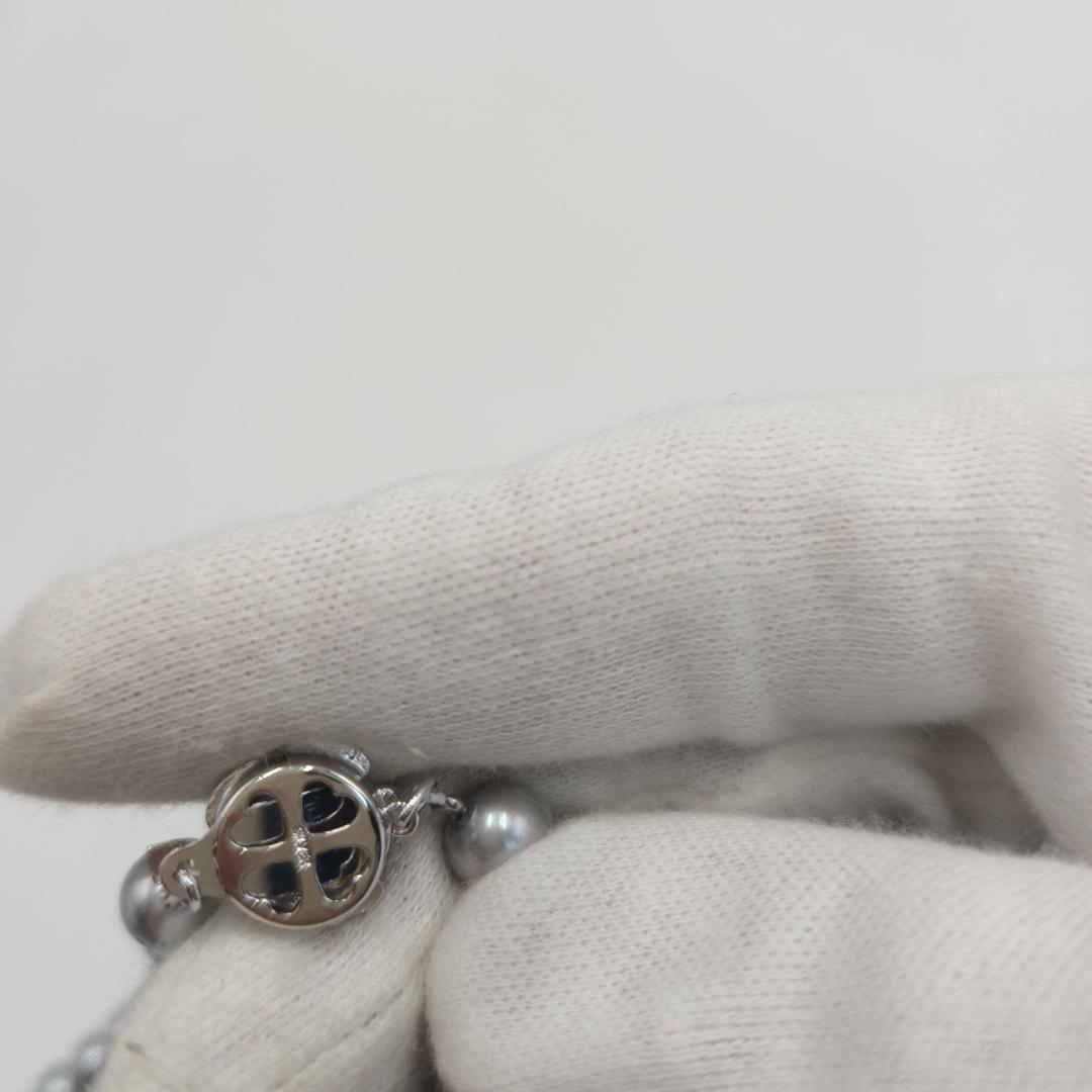 アコヤ あこやパール 本真珠 ネックレス akoya 希少カラー 8.0mm