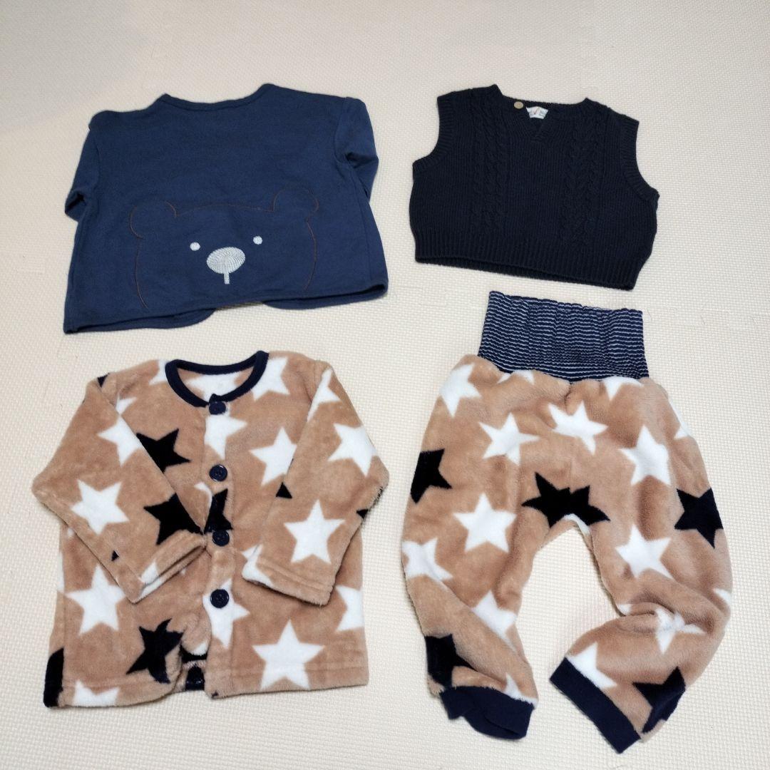 新品あり男の子秋冬服　47点まとめ売り