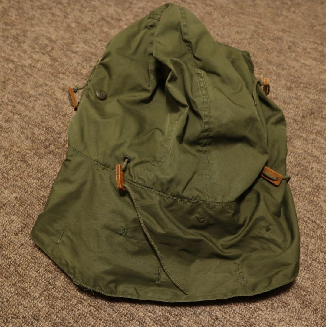 ステンシル入り 米軍実物 M-65 フィッシュテール用 フード 1984年