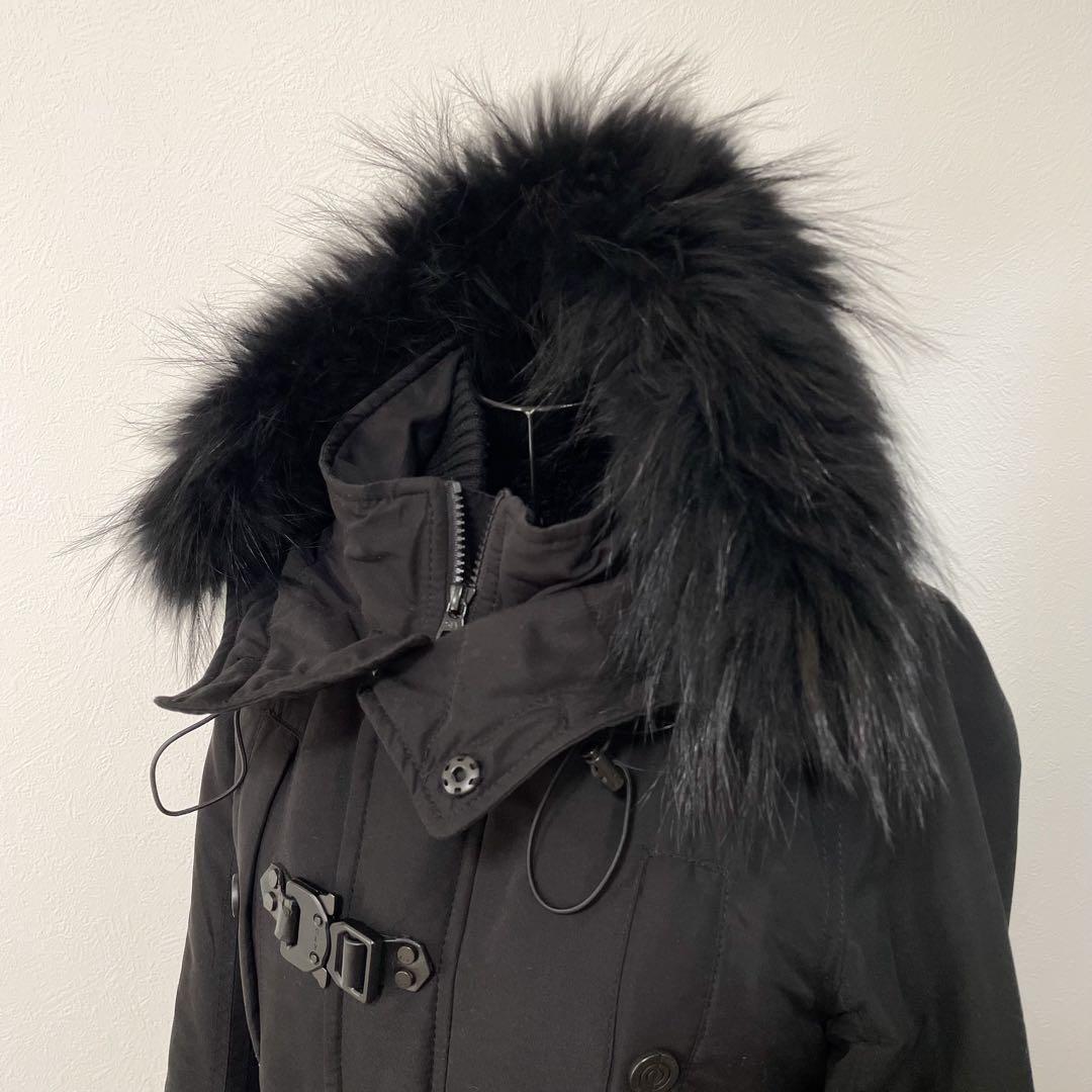 00s SLY N3B ラクーンファー　ボアライナー　モッズコート　y2k