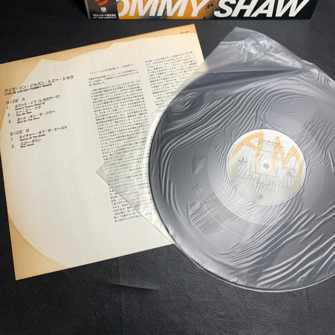 見本版　サンプル版  Shaw トミー・ショウ　ライヴ・イン・ジャパン